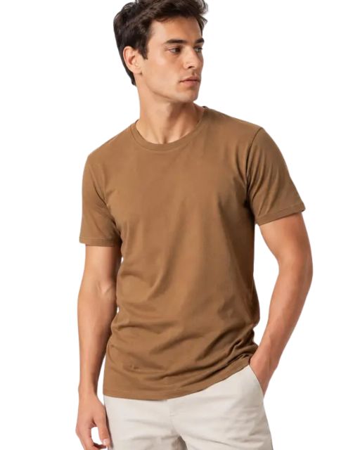 Camiseta de Algodão 5%  e Elastano 5%