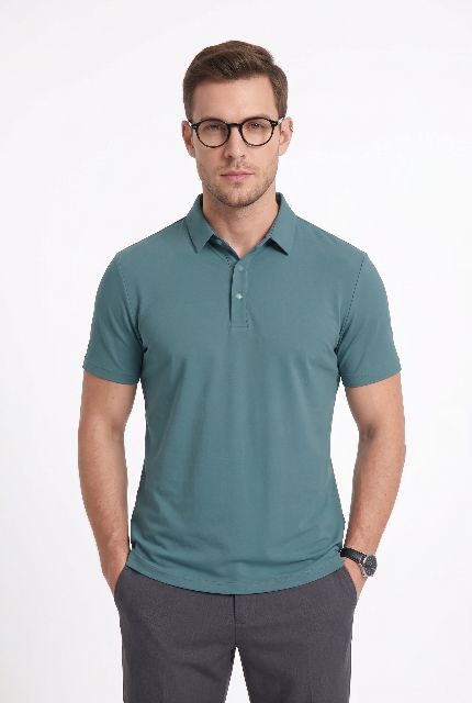 Camiseta Polo Poliamida Corte a Laser