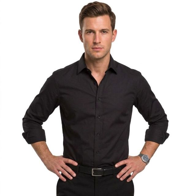 Camisa Social Slim Elastano