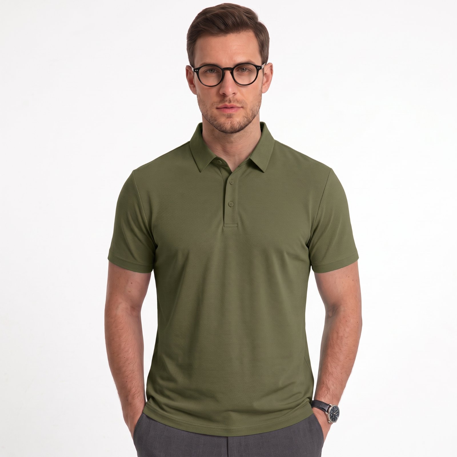 Camiseta Polo Poliamida Corte a Laser — foto 2
