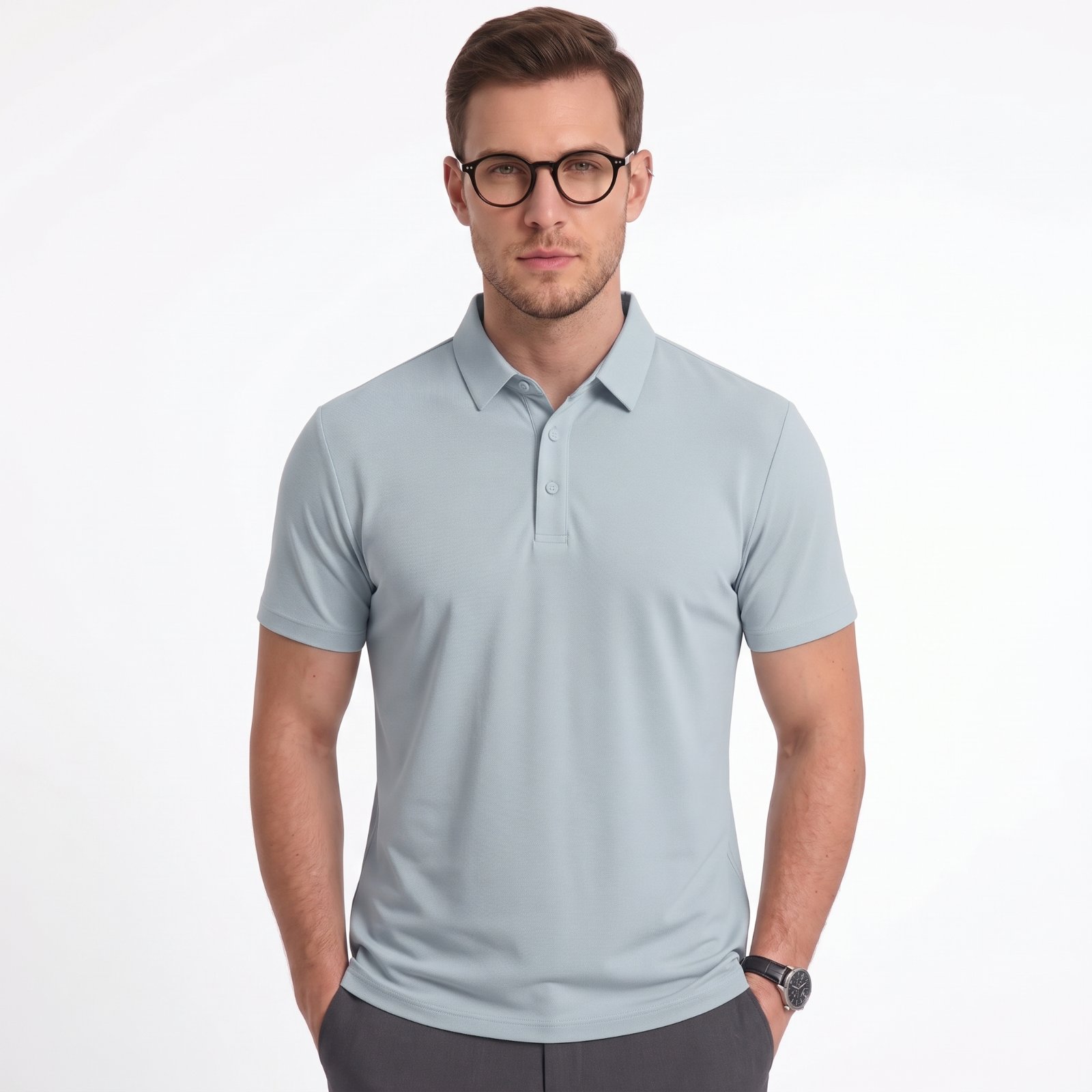 Camiseta Polo Poliamida Corte a Laser — foto 4