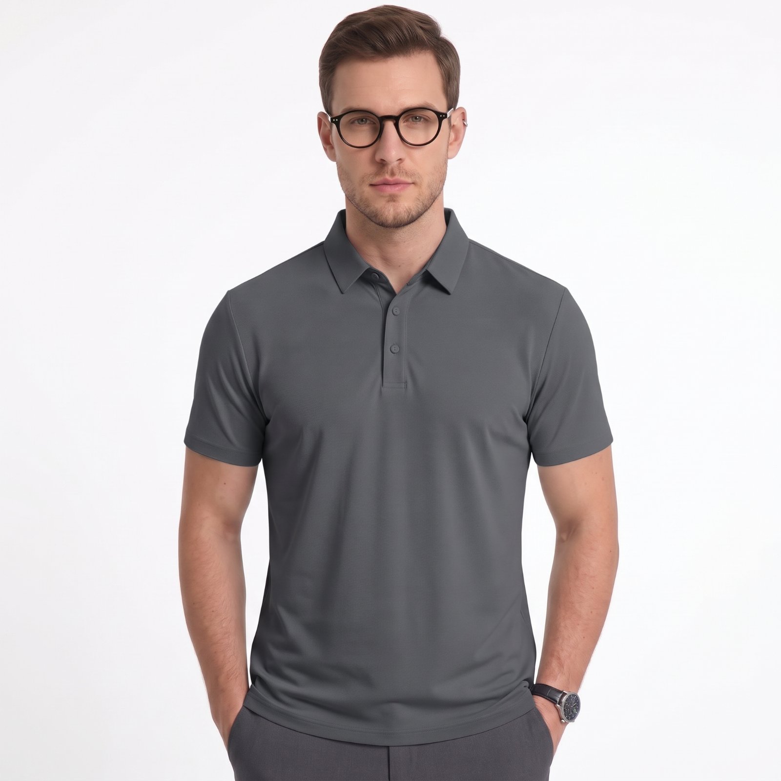 Camiseta Polo Poliamida Corte a Laser — foto 5
