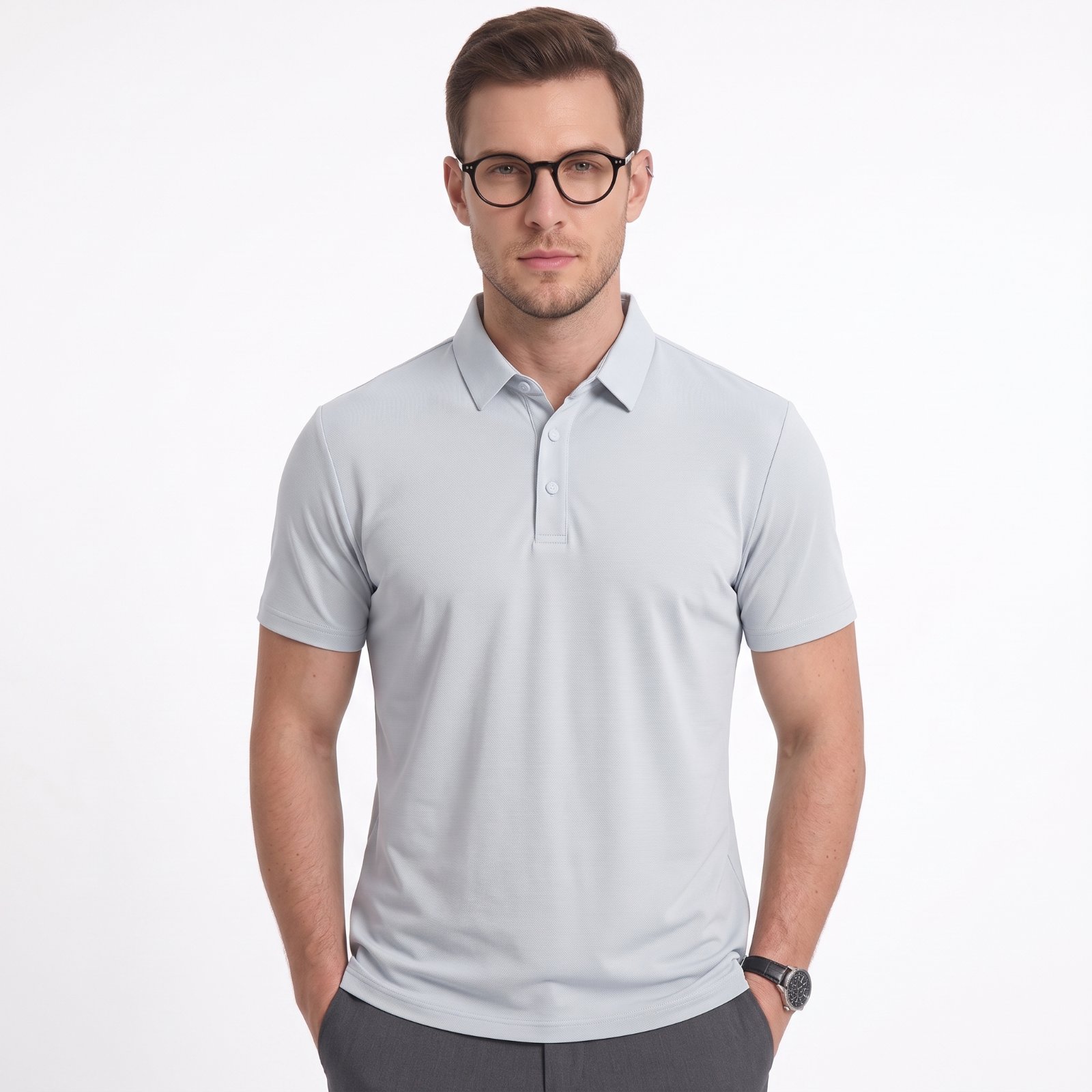 Camiseta Polo Poliamida Corte a Laser — foto 6