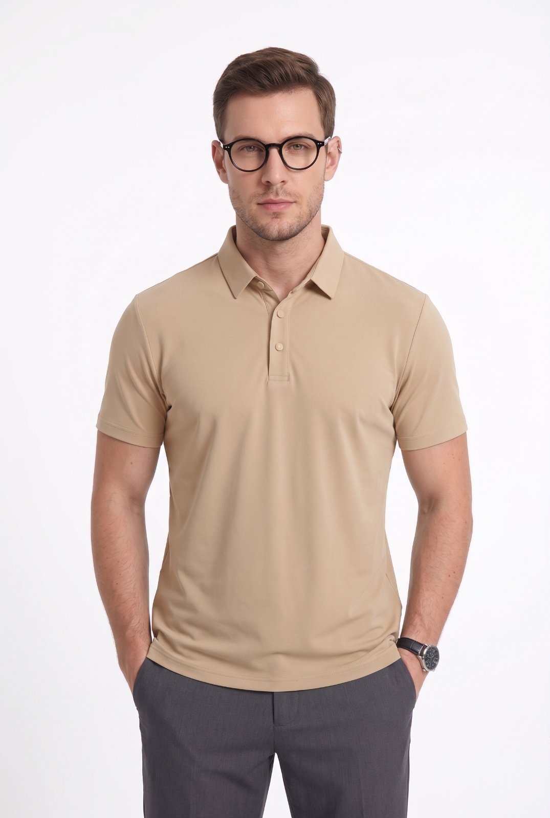 Camiseta Polo Poliamida Corte a Laser — foto 8