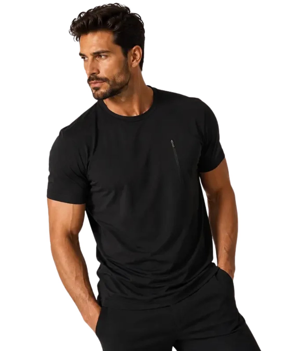 Camiseta Antibacteriana Corte a Laser Poliamida