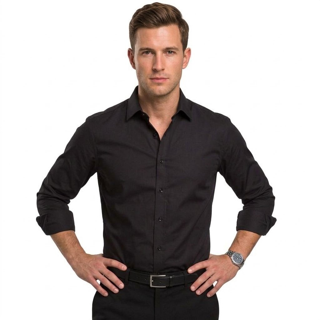 Camisa Social Slim Elastano