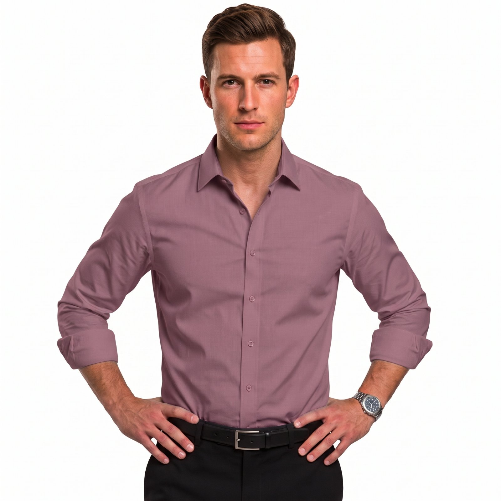 Camisa Social Slim Elastano — foto 3