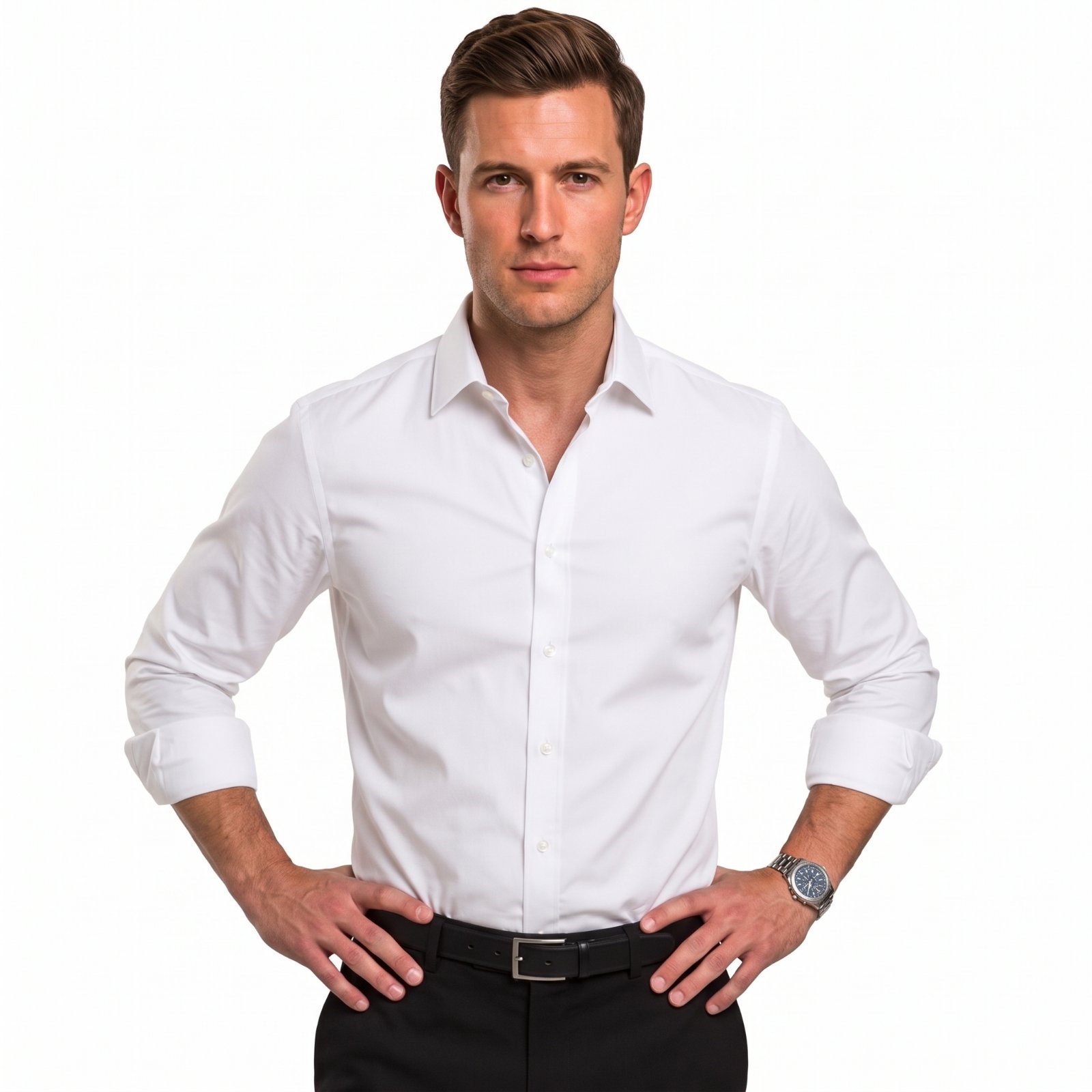 Camisa Social Slim Elastano — foto 4